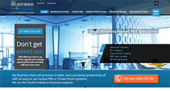 Desktop Screenshot of mybusinessvoice.com.au